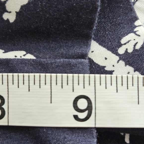 Tommy Hilfiger Palm Tree Navy Blue/White Summer Vacation Shorts Size 35 - Picture 7 of 11